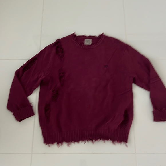 Furst of a Kind Vintage Sweater Maroon - Picture 1 of 5